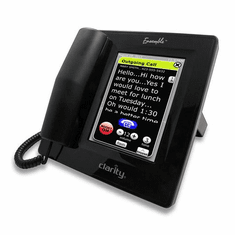 CLARITY ENSEMBLE 58003.001 Captioning Touchscreen Phone