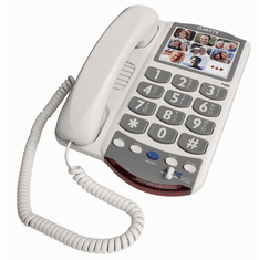 Clarity P400 Amplified Photo Phone for Picture Perfect Dialing
