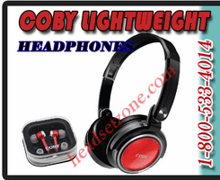 COBY LIGHTWEIGHT HEADPHONES AND  EARBUDS