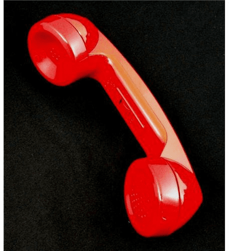 Cortelco 006547-VM2-PAK Replacement Handset - Red