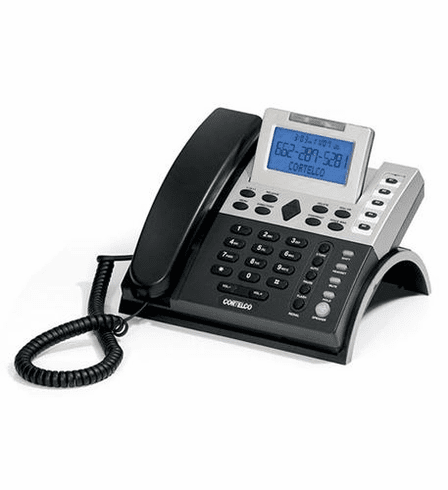 Cortelco 121100TP227S S-L Line Pwr. CID Tel.