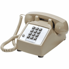 Cortelco 250044V0E57MC Desk fully modular/M-W/data port electronic ringer globally sourced ash