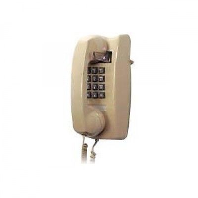 Cortelco 2554-44-VBA-20M Corded Phones Wall Phones Standard