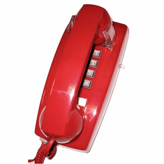 Cortelco 2554-47-VBA-20M Corded Phones Wall Phones Standard
