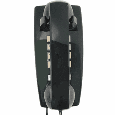 Cortelco 255400VBA20MC Wall fully modular globally sourced black