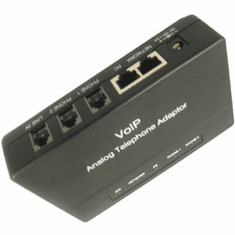 Cortelco 821200-ATA-PAK VoIP Analog Terminal Adaptor 5-Port