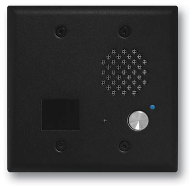 Double Gang Video Entry Phone with Built-In Proximity Card Reader