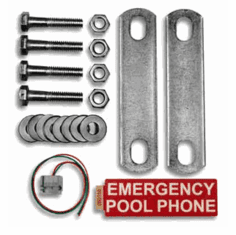 Emergency Pool Phone Mounting Kit
