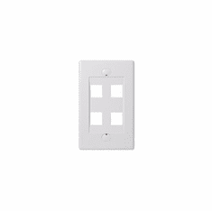 Face Plate, 4 Port