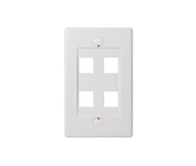 Face Plate, 4 Port
