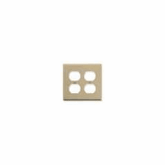 Face Plate for IC107DPI, Double Gang-(xx=color)