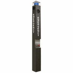 GAI-Tronics Full-Size Stanchion Broadcast Assembly