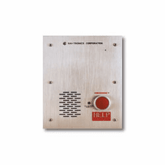 Gai-Tronics S.M.A.R.T. Single Button Flush Mount Emergency-Phone RT6 ADA Smaller Size Panel