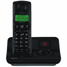 GE 21905FE1 2.4GHz Digital Expandable w/ Answering System - Black