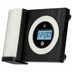 GE 27903FE1 2.4GHz Wood Finish Phone Black