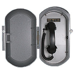 Guardian Telecom ACR-11 / ACR-41 - Phone with Aluminum Casting, Weather Proof Enclosure, and Volume Control Handset