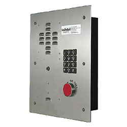 Guardian Telecom HDE1100/1100A Recessed Single Call Button and 12 Digit Keypad Speakerphone
