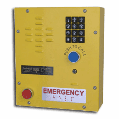 Guardian Telecom HDE1200/1200A Wall Mount Single Call Button and 12 Digit Keypad Speakerphone