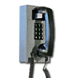 GuardianTelecom Weather / Dust Proof Metal Keypad and Curly Cord