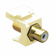 IC107 Feed Through RCA Connector, Gold by ICC