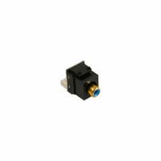 IC107 Module, Coupler, RCA Female to Female, Black Insulator