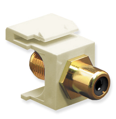 IC107 Module, RCA F-Type, Black Insert