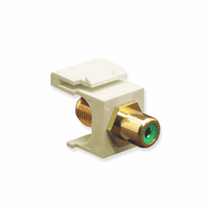 IC107 Module, RCA Female, Green Insert