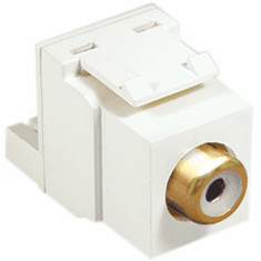 IC107 Module, RCA Female to IDC, White Insulator, Gold by ICC