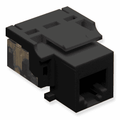 ICC IC1076V0BK Modular Connectors Voice Connectors