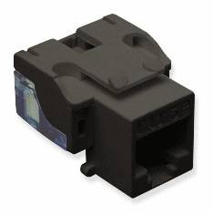 ICC IC1078E5BK Modular Connectors Cat 5 - Black