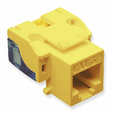 ICC IC1078E5YL Modular Connectors Cat 5