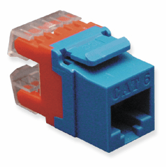 ICC IC1078F6BL Modular Connectors Cat 6