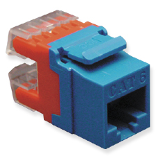 ICC IC1078F6BL Modular Connectors Cat 6