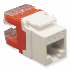 ICC IC1078F6WH Modular Connectors Cat 6