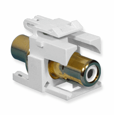 ICC IC107B6GWH Modular Connectors Audio / Video