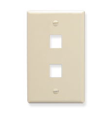 ICC IC107F02AL Face Plates Flat Panel Faceplates