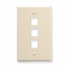 ICC IC107F03AL Face Plates Flat Panel Faceplates