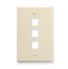 ICC IC107F03AL Face Plates Flat Panel Faceplates