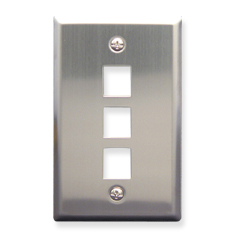 ICC IC107F03SS Face Plates Stainless Steel Flush Mount