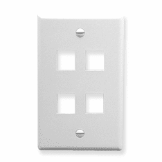 ICC IC107F04WH Face Plates Flat Panel Faceplates