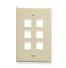 ICC IC107F06AL Face Plates Flat Panel Faceplates