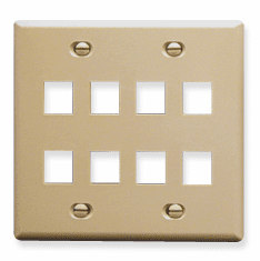 ICC IC107FD8IV Face Plates Flat Panel Faceplates