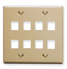 ICC IC107FD8IV Face Plates Flat Panel Faceplates