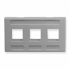 ICC IC107FM3GY Face Plates Furniture Faceplates