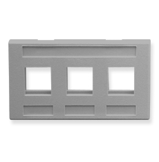 ICC IC107FM3GY Face Plates Furniture Faceplates