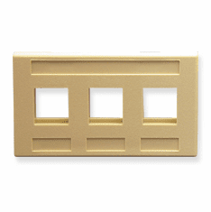 ICC IC107FM3IV Face Plates Furniture Faceplates