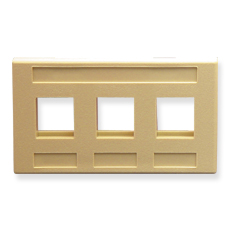 ICC IC107FM3IV Face Plates Furniture Faceplates