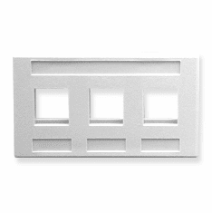 ICC IC107FM3WH Face Plates Furniture Faceplates