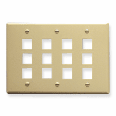 ICC IC107FT0IV Face Plates Flat Panel Faceplates