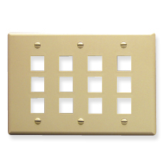 ICC IC107FT0IV Face Plates Flat Panel Faceplates